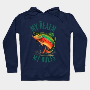 Fishing with norm, fish realm Hoodie